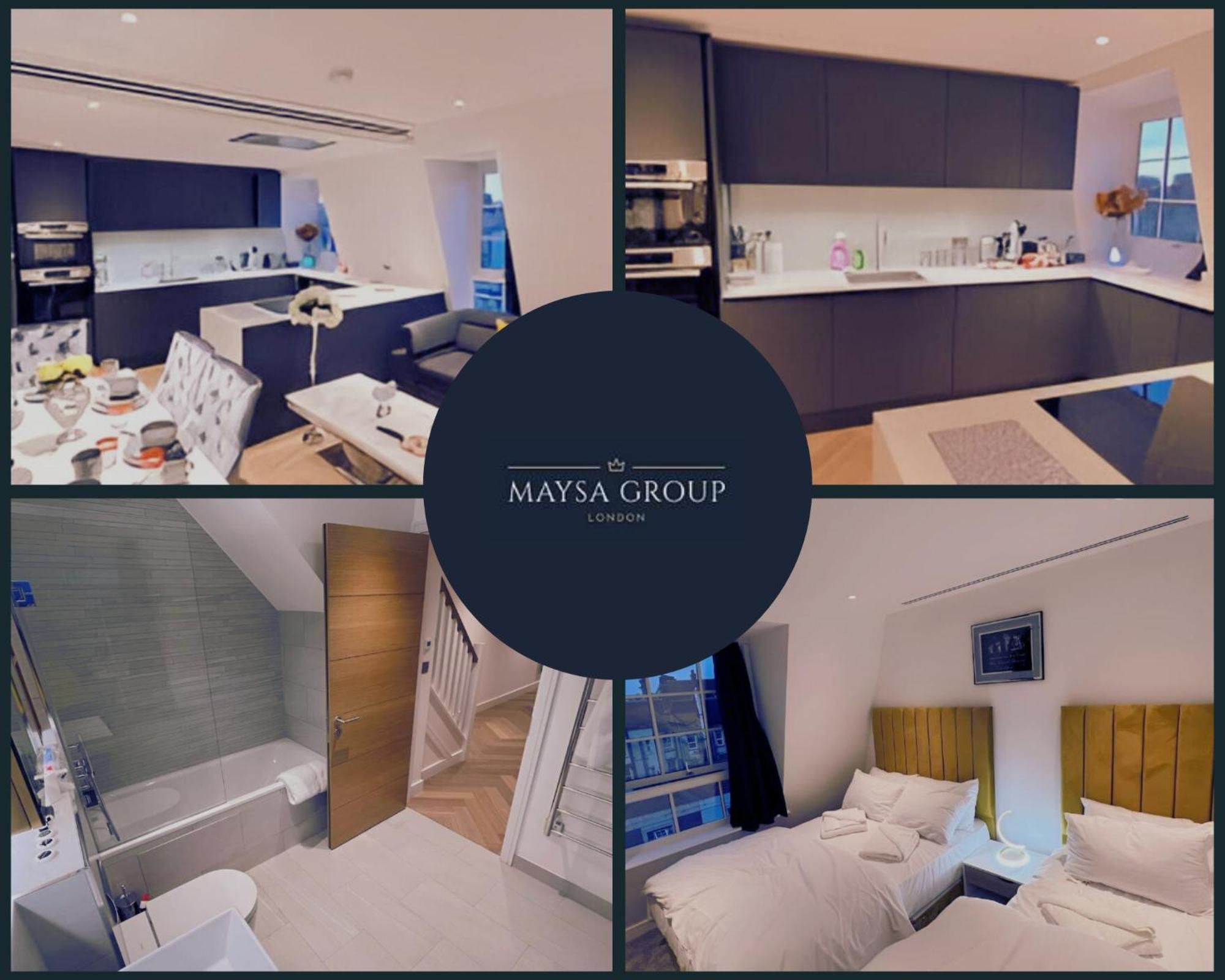 Reserve Amazing 2-Bedroom Penthouse In Marble Arch 74 London Exterior foto